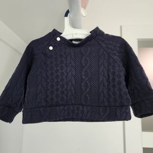 PatPat navy blue sweater. Size 0-3m